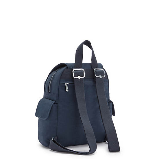 Kipling City Pack Mini Ryggsekk Blå | NO 1727DF